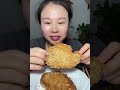 Yummy Spicy Food Mukbang, Eat Braised Pork Belly With Spicy Seafood And Green Vegetables #mukbang