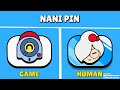 Robot Brawlers & Pins In Human | Brawl Stars