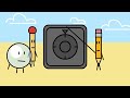 BFDI 3-8 Retold in a Minute and 15 Seconds