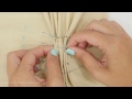 How to Sew Honeycomb Smocking