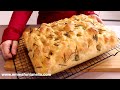 Big Bubble, NO-Knead Focaccia Bread | SOFT & EASY Focaccia!