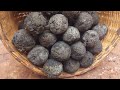 African village life//Making the best Charcoal briquettes using cow dung #charcoal #briquettes