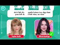 Who Sang the Lyrics | Was it Taylor Swift or Olivia Rodrigo? 🤔 (Music Quiz) 🎤