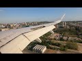 KLM Embraer 190 landing in London City Airport in 4k