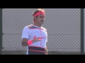 Roger Federer Full Warm-Up + Feeding Drill with Lucas Pouille (Live Broadcast)