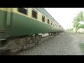 Karakoram Express Inside The Dirty Slums In Faisalabad Pakistan Railways | Dirty Railroad Pakistan