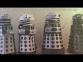Stratchbuilt Articulated Dalek Figures (Doctor Who: Resurrection of the Daleks)