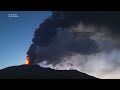 Bright Lava Spews From Etna Amid Eruption