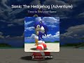 Sonic sings Find Your Flame