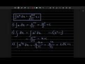 Elementary Integrals- 01