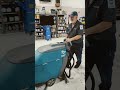 T3 Tennant  floor scrubbing machine We use in the shop to keep the floors clean