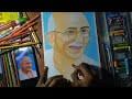Mahatma Gandhi Sketch - Step-by-Step Guide