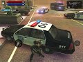 Destroying the cops stuff in armed heist