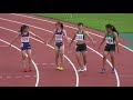 群馬県高校新人陸上 女子100m決勝 Rookie's Track meet of H.S. in Gunma Pref. Women's 100m Final Cute Japanese girls