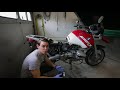 Stolen and abandoned BMW r1100gs gets a second chance - Episode 1