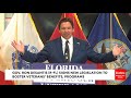 ‘How Crazy Is That?’: Florida Gov. DeSantis Slams Veteran Federal Assistance Program Inefficiencies