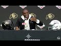 Deion Sanders holds first press conference as Colorado joins Big 12 Conference