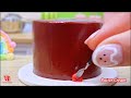 Yummy Making Miniature Rainbow Cakes From Chocolate | Amazing Miniature Cake Repice