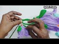 Flower lamp with Pipe cleaners for crafts - Easy making of Night lamp