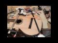 Restauración guitarra clásica con grietas / Classical guitar restoring / Restauration guitare