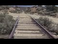 Railcart near the town of Jacumba in Southern California