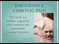 Emotions & Chronic Pain