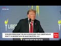 VIRAL MOMENT: Trump Gets Boos And Cheers At Libertarian Convention When Asking To 'Combine With Us'