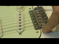 How To Set Up a Vintage Strat Six Bolts Screws Tremolo for Best Floating Performance
