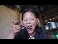 Rita cooks buff curry and rice in lunch || life in rural Nepal @Ritarojan