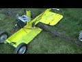 DIY Ride-on Yard Irrigation Trencher