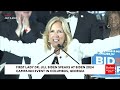 'Joe Has Made It Clear That He's All In': First Lady Dr. Jill Biden Campaigns In Georgia