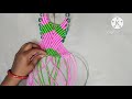 मैक्रम का आईना कैसे बनाये/Macrame Mirror Wall Hanging| macrame wall hanging easy and simple tutorial