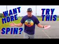 How To Get MORE Spin Into Disc || Beginner Tips || BEST DRILL