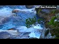 relaxing sounds of stream flowing over rocks - 3 hours nature sounds for better sleep and relaxation
