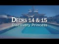 Discovery Princess Ship Tour | Deck Cruise Ship Walk Through 2023