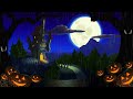 Happy Halloween! Spooky Music | Ambient Sound FX at a Castle in the Moonlight Rain