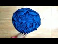 Cushion Flower Shaped design very easy step by step in Hindi Cushion Making Decoration Ideas