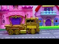 TRANSFORMERS Rescue: Police Car, Tobot Avenger, Truck Stopmotion , Dinosaur Bus Bumblebee