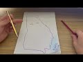 ASMR - Drawing a Map of Georgia!! | History & Facts