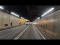 Gotthard Road Tunnel (17km!) Timelapse Drive - Switzerland's Scenic Marvel / 2023 /4K