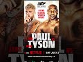 BREAKING! Jake Paul vs Mike Tyson ANNOUNCED for July 20th!