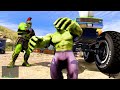 GTA 5 - Stealing Hulk Super vehicles with Franklin! (Real Life Cars #72)