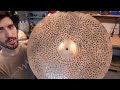 Hammering A Cymbal Blank - Timothy Roberts Cymbals
