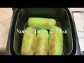 BÁNH CHUỐI NẾP NƯỚNG LÁ DỨA CỐT DỪA SẦU RIÊNG - GRILLED BANANA WRAPPED IN STICKY RICE#207