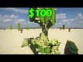 minecraft for 0$ vs 10$ vs 25$ vs 50$ vs 100$