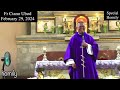 February 29, 2024 😂MaBuak Ang BaBa Kinatawa Ani Nga Homily 🤣 | Fr Ciano Ubod