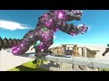 Saitama & Wooden Spike - Animal Revolt Battle Simulator