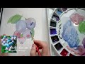 How To Watercolor Blueberries for Beginners