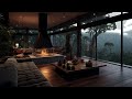 Piano Rain Serenade - Fireplace & Rain Sounds for Ultimate Relaxation 🌧️ Smooth Piano Instrumental