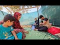 :** Nomadic Meeting: Sajjad's Family Visits and Assists in Building a New Structure